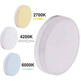 Ecola GX53 LED Premium 7,0W Tablet 220V с изменяемой цветовой температурой (2700/4200/6000K)